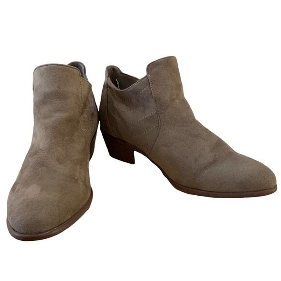 Streetware society booties size 8. Taupe faux suede. Manmade materials. - Picture 7 of 7